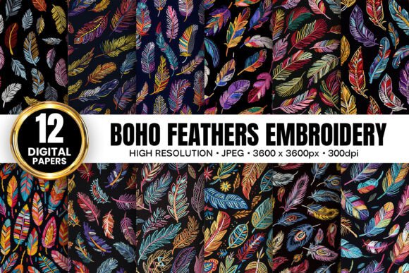 Boho Birds Feathers: A Merch Design Review