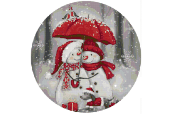 Christmas Counted Cross Stitch Patterns for Apparel
