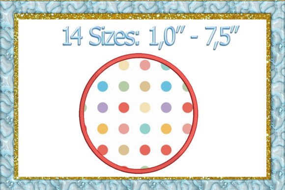 Circle Applique Embroidery Design Review