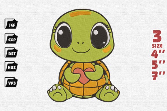 Cute Baby Turtle Embroidery: A Maker’s Review