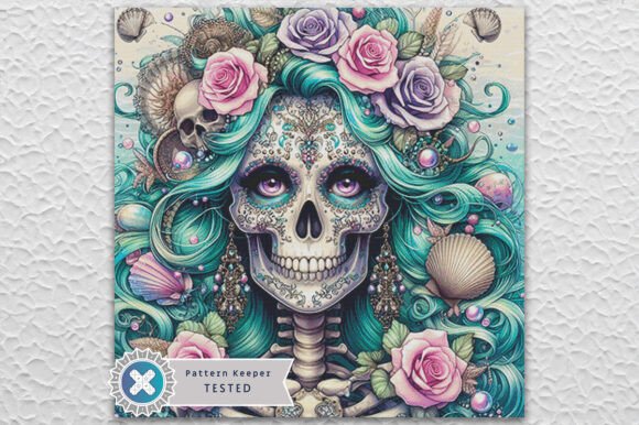 Halloween Mermaid Cross Stitch Pattern Review