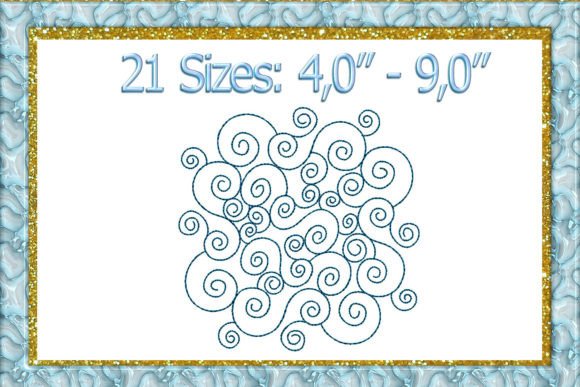 Quilting Swirls Block: A Holiday Design Review