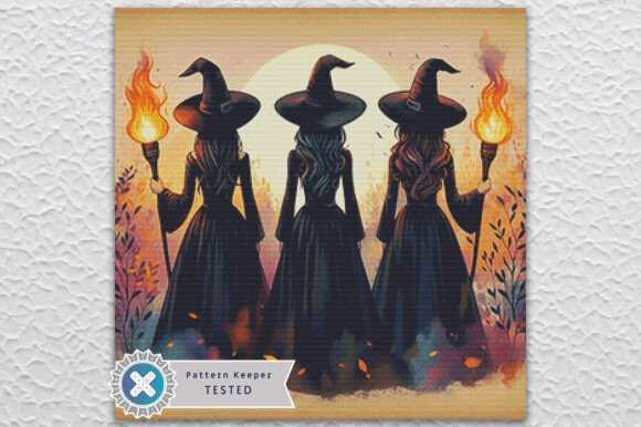 Witches Coven Cross Stitch Pattern PDF Review